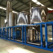 Machine de raffinage d'huile usagée
